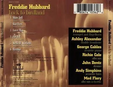 Freddie Hubbard - Back To Birdland (1982) {Drive Archive DE2-41036 rel 1994}