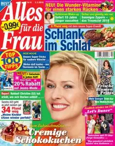Alles für die Frau – 02. März 2018