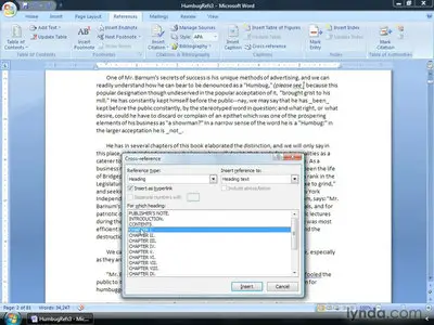 Microsoft Word 2007: Formatting Long Documents