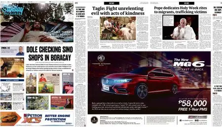 Philippine Daily Inquirer – April 21, 2019