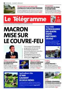 Le Télégramme Saint Malo – 15 octobre 2020