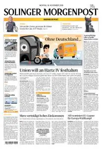 Solinger Morgenpost – 19. November 2018