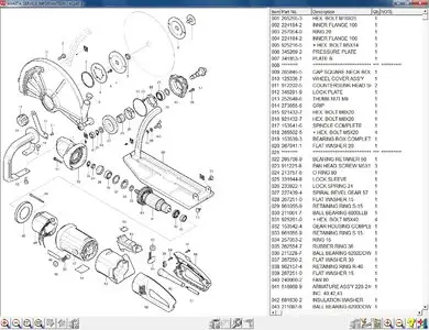Makita Service Information 2013 version 2.98