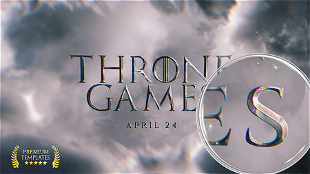 Throne Games Titles - Project for After Effects (VideoHive)