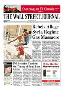 The Wall Street Journal (Europe) August 22 2013