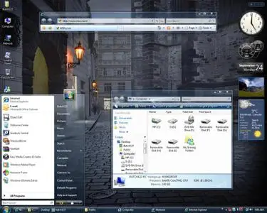 Midnight Visual Styles for Windows Vista