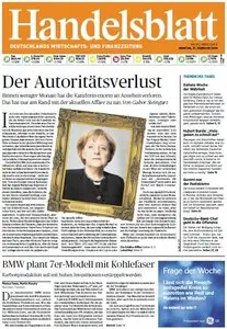 Handelsblatt vom Montag, 17. Februar 2014