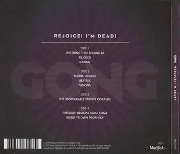 Gong - Rejoice! I'm Dead! (2016) {Madfish SMACD1049}