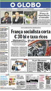  Jornal O Globo - 29 de setembro de 2012 - Sábado