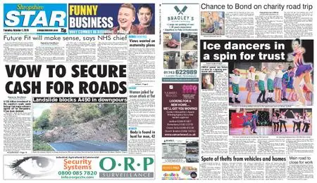 Shropshire Star Shrewsbury Edition – October 01, 2019