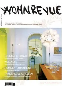 Wohnrevue Magazine - November 2010