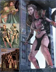 DAZ - Poser - Freya's Courage Realm