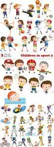 Vectors - Children in sport 2