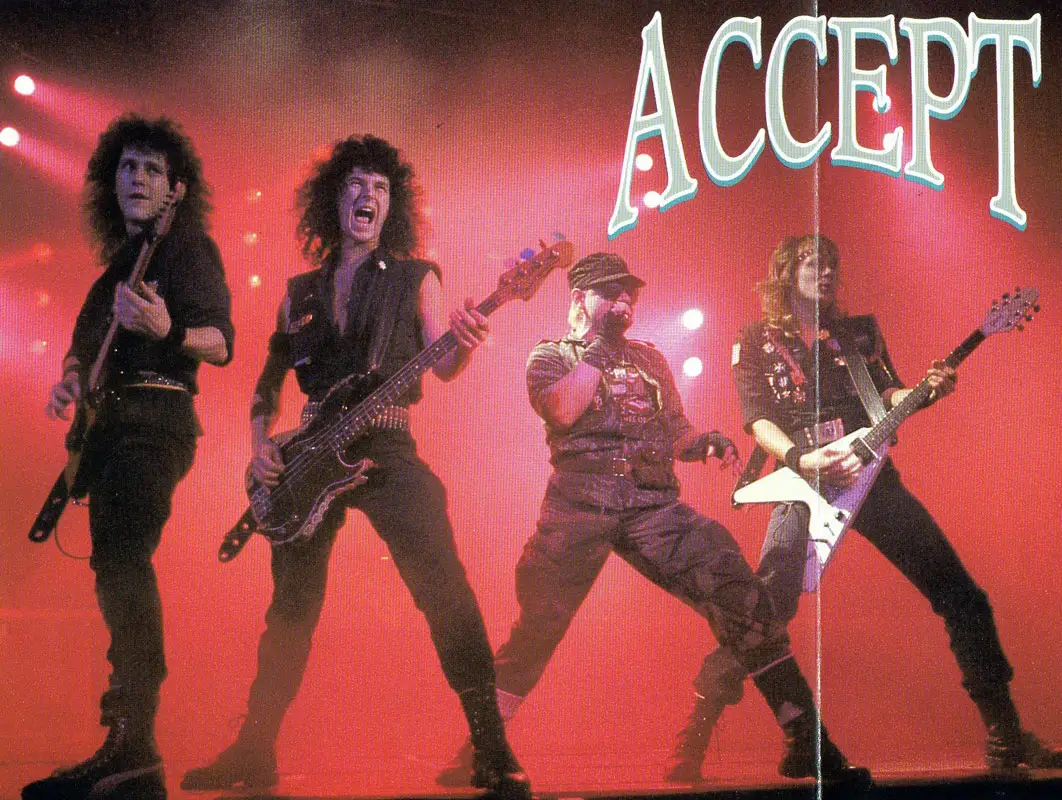 Accept take. Accept рок группа. Группа accept 1983. Accept Band 1993. Accept фото группы.