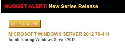 CBT Nuggets - Microsoft Windows Server 2012 70-411