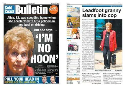 The Gold Coast Bulletin – September 20, 2012