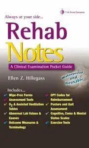 Rehab Notes A Clinical Examination Pocket Guide