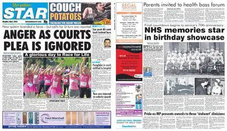 Shropshire Star Shrewsbury Edition – July 02, 2018