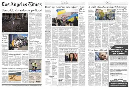 Los Angeles Times – March 21, 2022
