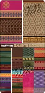 Ornamental background - Stock Vector