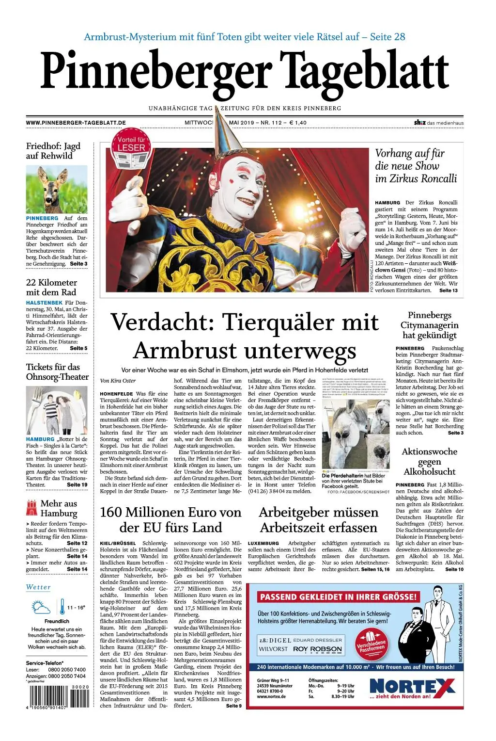 Pinneberger Tageblatt 15 Mai 2019 Avaxhome