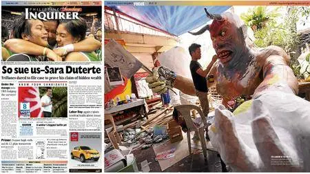 Philippine Daily Inquirer – May 01, 2016