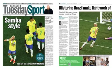 The Herald Sport (Scotland) – December 06, 2022