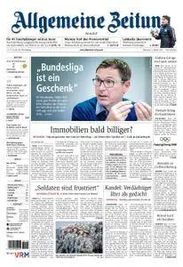 Allgemeine Zeitung Mainz - 21. Februar 2018