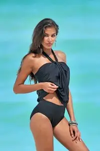 Dayana Mendoza modeling swimwear for the 2013 Bra Smyth collection October 3, 2012