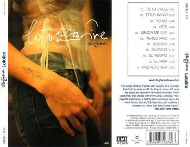 Ely Guerra - Lotofire (1999) (2002 Omtown/EMI Mexico) **[RE-UP]**