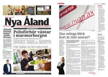 Nya Åland – 15 mars 2018