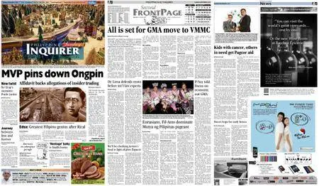 Philippine Daily Inquirer – December 04, 2011