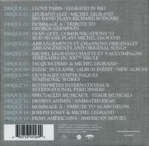 Michel Legrand - Anthology (2013) {15CD Box Set EmArcy--Universal Music France 5345569}