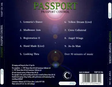Passport - Passport Control ~ Best (1997)