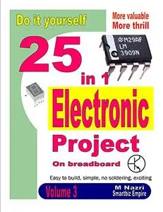 DO IT YOURSELF 25 in 1 ELECTRONIC PROJECT on breadboard