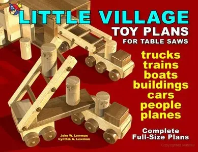 Little Village Toy Plans for Table Saws