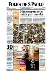 Jornal Folha de São Paulo - 14 de outubro de 2012 - Domingo
