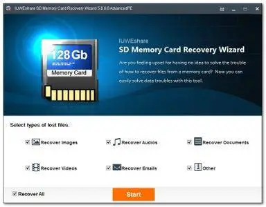 IUWEshare SD Memory Card Recovery Wizard 7.9.9.9 Unlimited / AdvancedPE