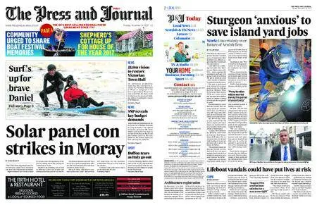 The Press and Journal Moray – November 14, 2017
