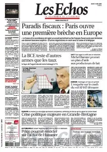 Les Echos. du Jeudi 04 2009