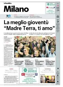 la Repubblica Milano - 16 Marzo 2019