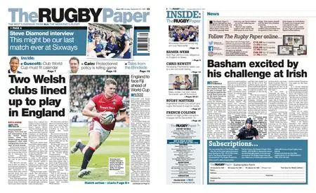 The Rugby Paper – September 25, 2022