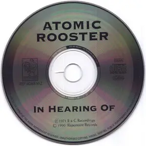 Atomic Rooster - In Hearing Of (1971) [Repertoire, RR 4068-WZ]