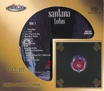 Santana - Lotus (1974) 2CDs, Audio Fidelity, Remastered 2016