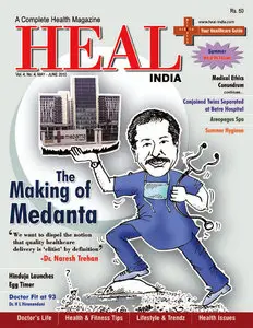 Heal India (Health Magazine) May, June 2010