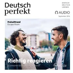 «Deutsch lernen Audio: Richtig reagieren» by Spotlight Verlag