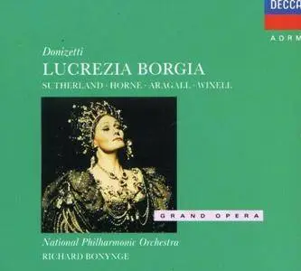 Richard Bonynge, National Philharmonic Orchestra, Joan Sutherland - Donizetti: Lucrezia Borgia [1989/1978]