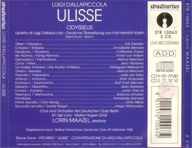 Luigi Dallapiccola - Ulisse (1992)