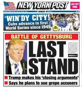 New York Post - October 23, 2016