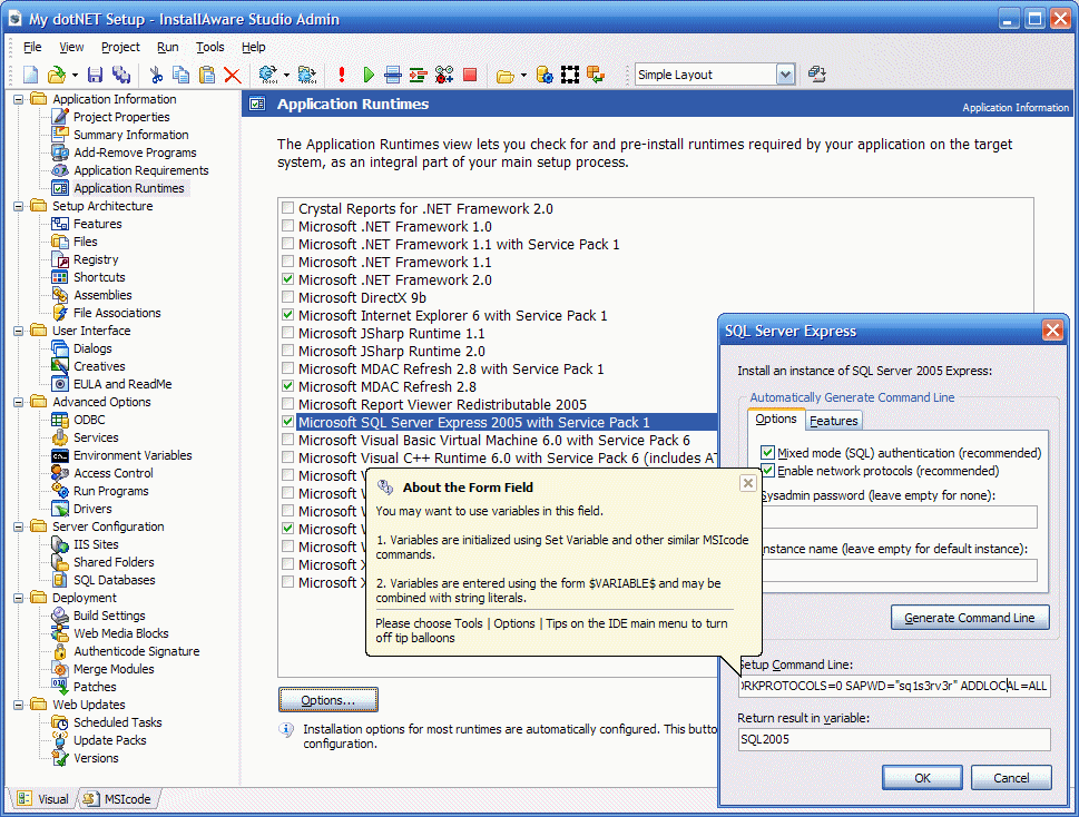 InstallAware Studio Admin 8.0
